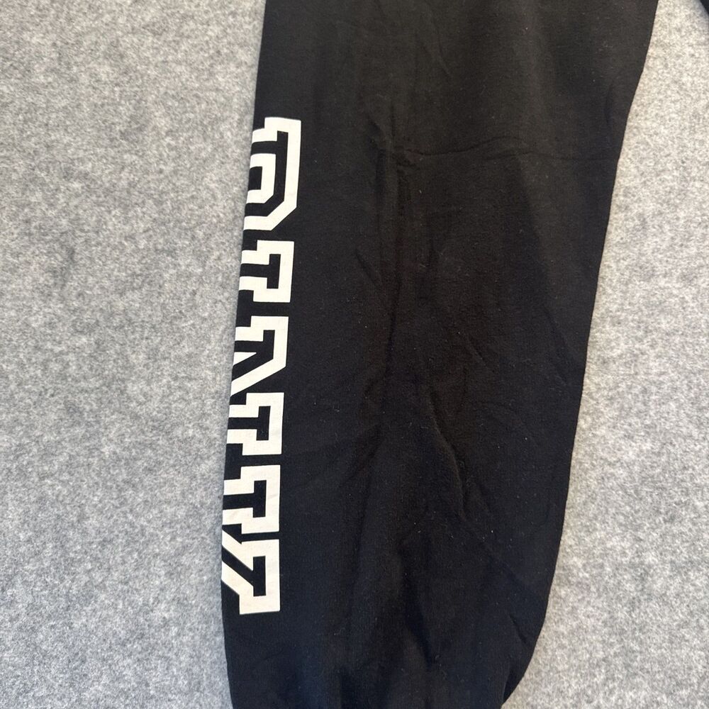 PINK Victoria's Secret Women's Gray Logo Jogger Pants L Cotton Blend - Picture 6 of 12
